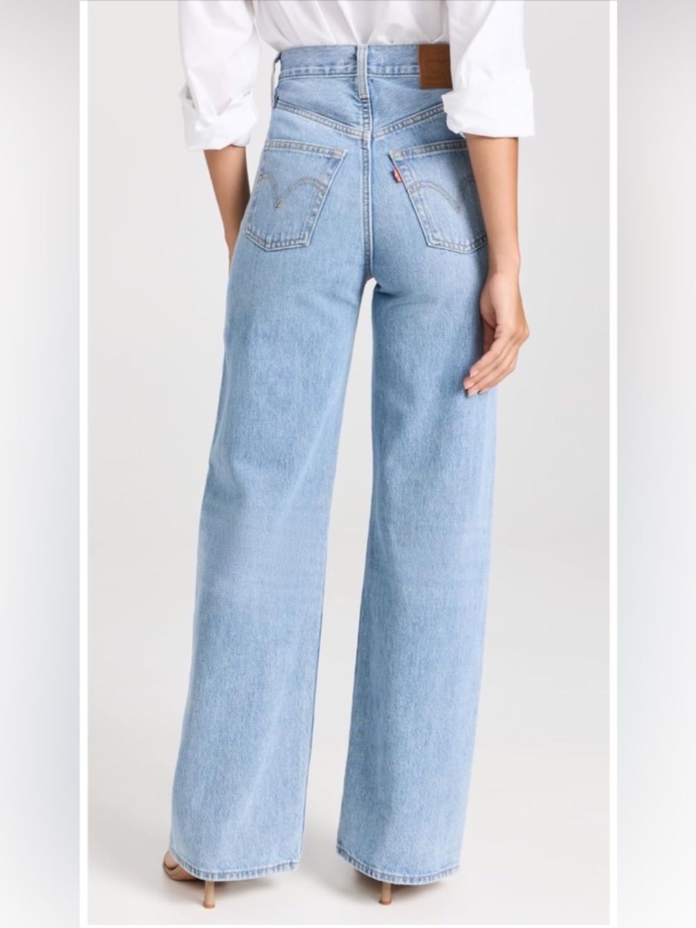 Levi’s Ribcage Wide Leg High-Rise Jeans - Picture 2 of 5
